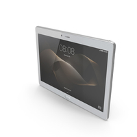 Huawei MediaPad M2 10.0 Moonlight Silver PNG & PSD Images