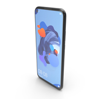 Huawei Nova 5i Black PNG & PSD Images
