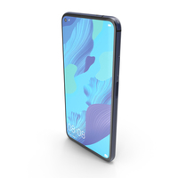 Huawei Nova 5T Crush Blue PNG & PSD Images