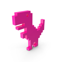 Pink Offline Dinosaur PNG & PSD Images