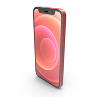 Apple iPhone 12 Mini Red PNG & PSD Images