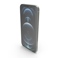 Apple iPhone 12 Pro Max Silver PNG & PSD Images