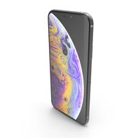 Apple iPhone XS White PNG & PSD Images