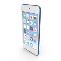 Apple iPod Touch Blue PNG & PSD Images