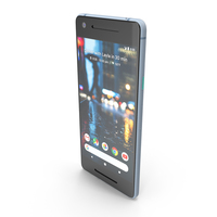 Google Pixel 2 Kinda Blue PNG & PSD Images