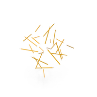 Yellow Wood Pencils Falling PNG & PSD Images