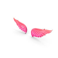 Bird Wings Design Pink PNG & PSD Images