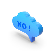 Speech Bubble Chat Blue NO PNG & PSD Images
