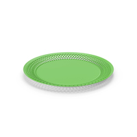 Plastic Green Plate PNG & PSD Images