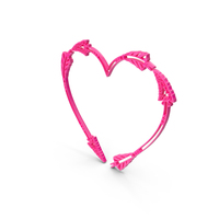 Heart Arrow Frame Love Valentine Pink PNG & PSD Images