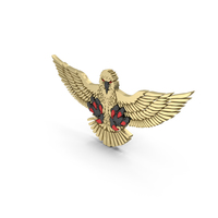 Eagle Wings Logo Gold PNG & PSD Images