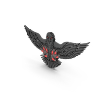 Eagle Wings Logo Black PNG & PSD Images