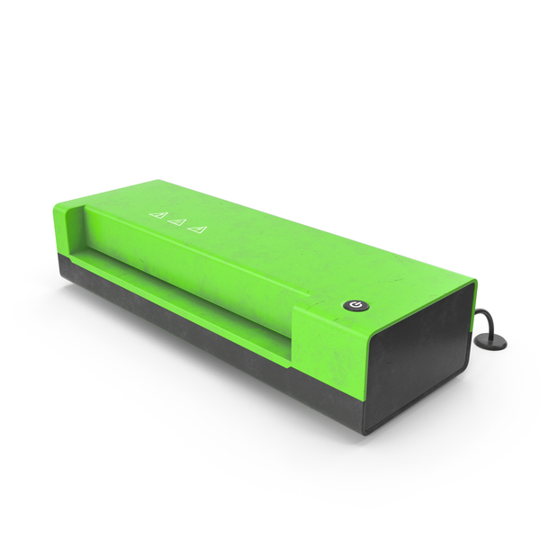 Used Green Laminator PNG & PSD Images
