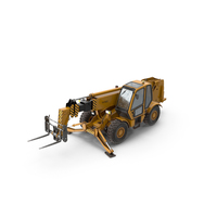 Telescopic Handler Forklift PNG & PSD Images