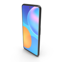 Huawei P Smart 2021 Midnight Black PNG & PSD Images