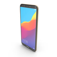 Honor 7C Gold PNG & PSD Images