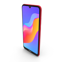 Honor 8A Red PNG & PSD Images