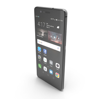 Huawei P9 Lite Black PNG & PSD Images