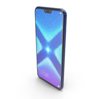 Honor 8X Blue PNG & PSD Images