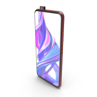 Honor 9X Charm Red PNG & PSD Images