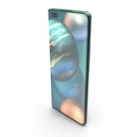 Honor 30 Pro Plus Emerald Green PNG & PSD Images