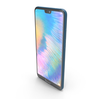 Huawei P20 Midnight Blue PNG & PSD Images