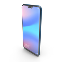 Huawei P20 Lite Klein Blue PNG & PSD Images