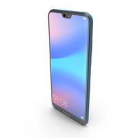 Huawei P20 Pro Midnight Blue PNG & PSD Images
