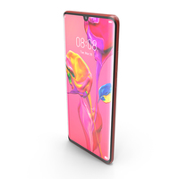 Huawei P30 Amber Sunrise PNG & PSD Images