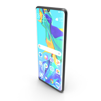 Huawei P30 Black PNG & PSD Images