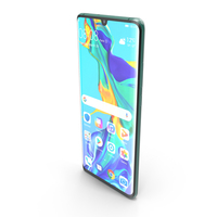Huawei P30 Pro Breathing Crystal PNG & PSD Images