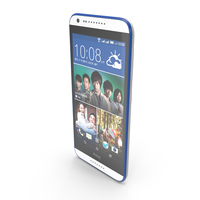 HTC Desire 620 Dual Sim Blue PNG & PSD Images
