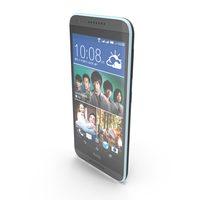 HTC Desire 620 Dual Sim Blue Misty PNG & PSD Images