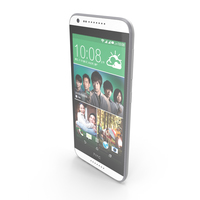 HTC Desire 620G Dual Sim White PNG & PSD Images