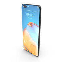 Huawei P40 Pro Plus White PNG & PSD Images