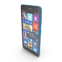 Microsoft Lumia 535 Blue PNG & PSD Images