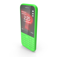 Nokia 225 Green PNG & PSD Images