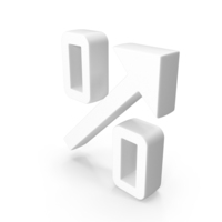 Percentage Design Increase White PNG & PSD Images