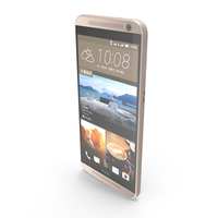 HTC One E9+ Gold Sepia PNG & PSD Images