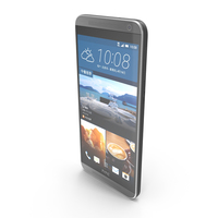 HTC One E9+ Meteor Gray PNG & PSD Images