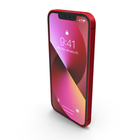 Apple iPhone 13 Mini Red PNG & PSD Images