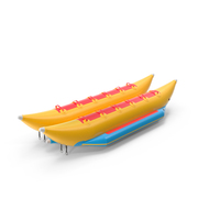 Banana Boat Double PNG & PSD Images