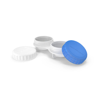 Bausch and Lomb Contact Lens and Case PNG & PSD Images