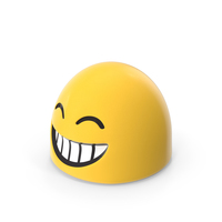 Beaming Face with Smiling Eyes Android Emoji PNG & PSD Images
