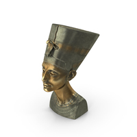 Bronze Bust of Nefertiti PNG & PSD Images