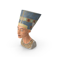 Bust of Queen Nefertiti PNG & PSD Images