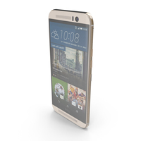 HTC One M9 SilverRose Gold PNG & PSD Images