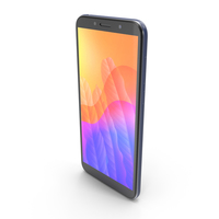 Huawei Y5p Phantom Blue PNG & PSD Images