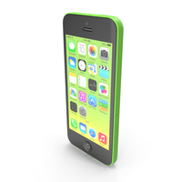 Apple IPhone 5C Green PNG & PSD Images