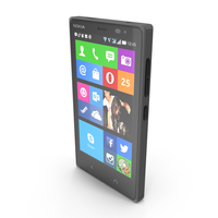 Nokia X2 Dual SIM Black PNG & PSD Images